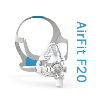 ResMed AirFit F20 Full Face Mask for CPAP and BiPAP Therapy
