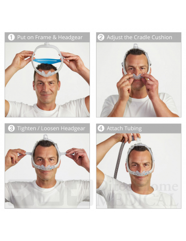 AirFit N30i Nasal Cradle Mask - ResMed3 AirFit N30i Nasal Cradle Mask - ResMed3