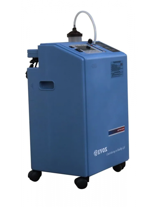 EVOX 10 LPM Oxygen Concentrator Left Side