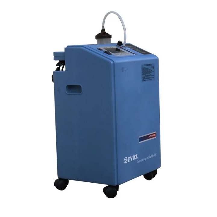 EVOX 10 LPM Oxygen Concentrator Left Side