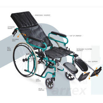 Recliner Wheel Chair Doris1