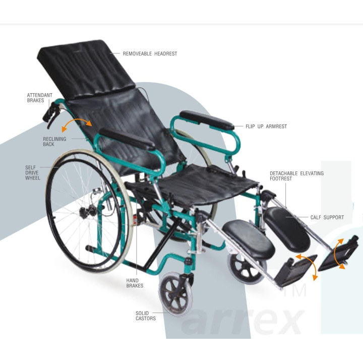 Recliner Wheel Chair Doris1