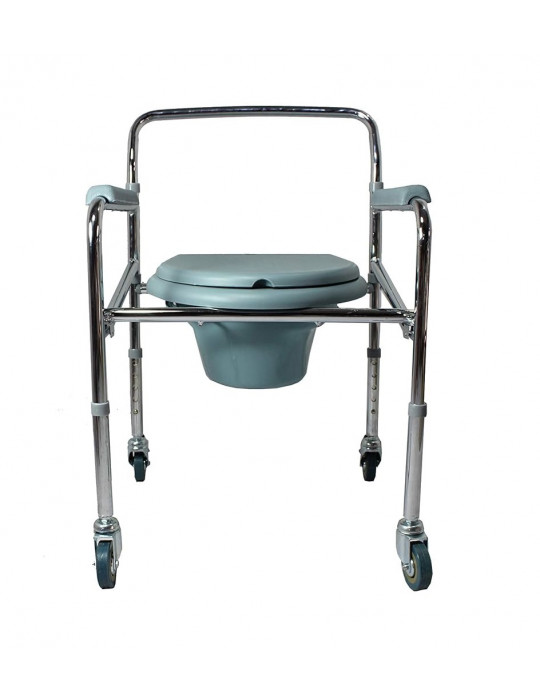 Commode Chair with Wheel BS10S Instant Mobility