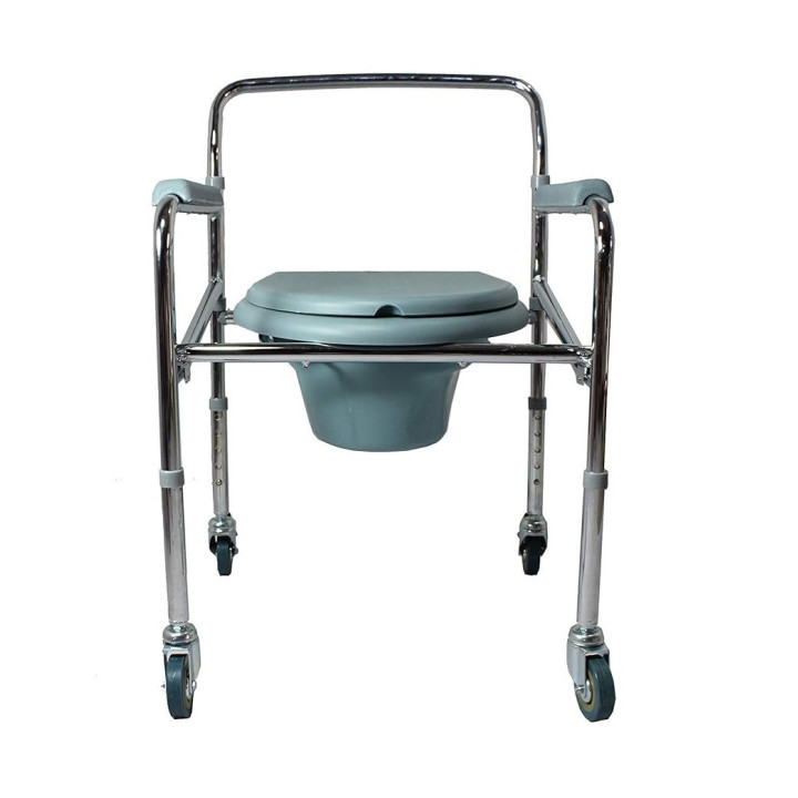 Commode Chair with Wheel BS10S Instant Mobility