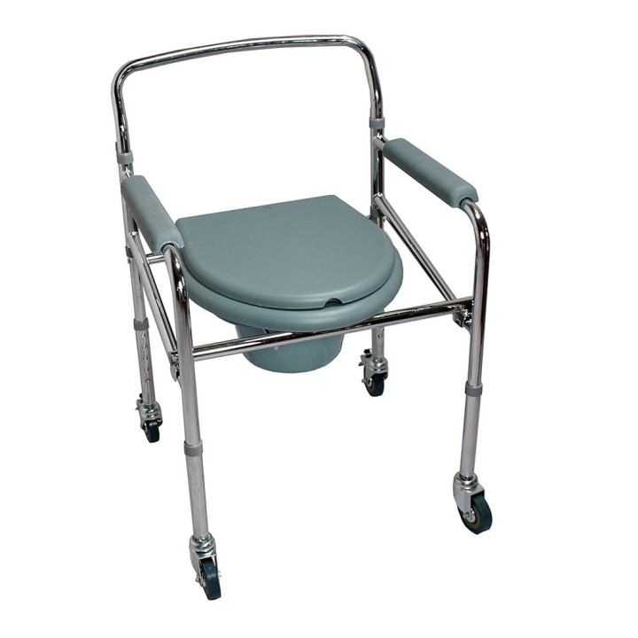 Commode Chair with Wheel BS10S Instant Mobility