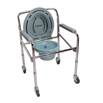Commode Chair with Wheel BS10S Instant Mobility