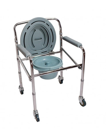 Commode Chair with Wheel BS20S Instant Mobility