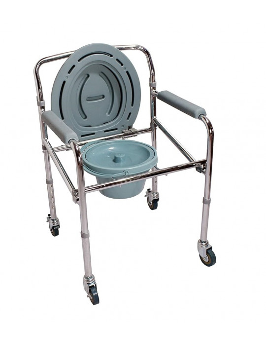 Commode Chair with Wheel BS10S Instant Mobility