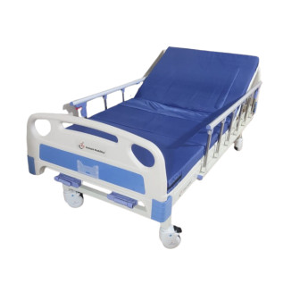 Hospital Bed Semi Fowler Single Function Zion Plus With Wheel INSTANT MOBILITY