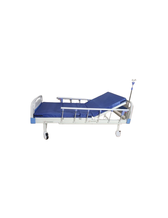 Hospital Bed Semi Fowler Single Function Zion Plus With Wheel INSTANT MOBILITY