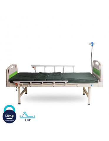 Arrex Manual Semi Fowler Bed Solo for Home Patient Care
