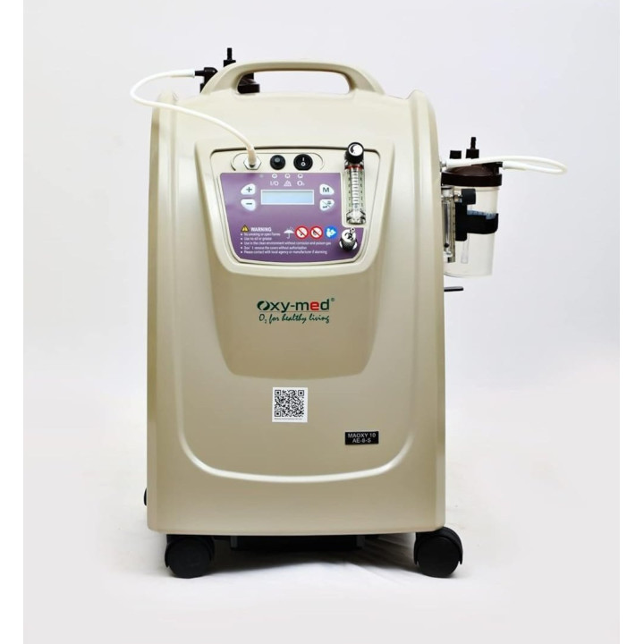 Oxymed 10 litre oxygen concentrator for home ICU use in Mumbai