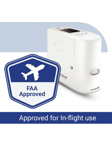 Oxymed P2 Portable Oxygen Concentrator for Home and Travel