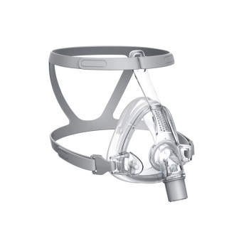 Deck Mount Full Face Mask for NIV and Ventilator Therapy