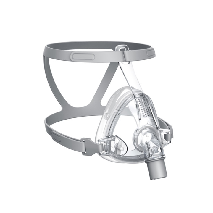 Deck Mount Full Face Mask for NIV and Ventilator Therapy