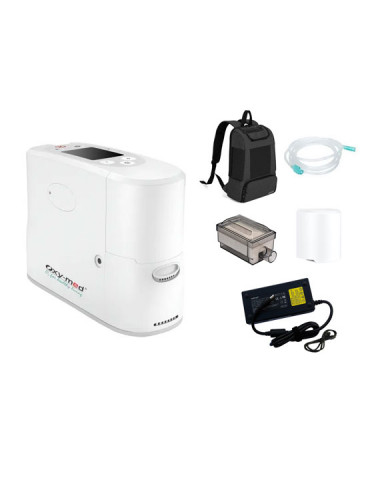 Oxymed P2 Portable Oxygen Concentrator for Home and Travel