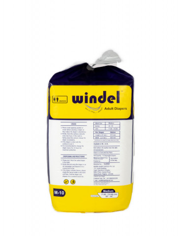 Adult Diaper Windel Medium M-10pc - Cover Image