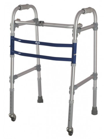 WALKER WITH WHEEL DURA MAX