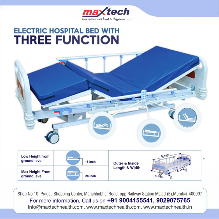 3 Way Automatic Electric Hospital Recliner Bed Rental