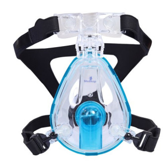 Full Face BiPAP Mask Vented for Non-Invasive Ventilation Therapy
