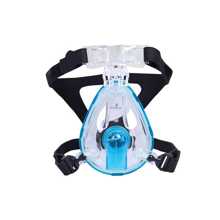 Full Face BiPAP Mask Vented for Non-Invasive Ventilation Therapy