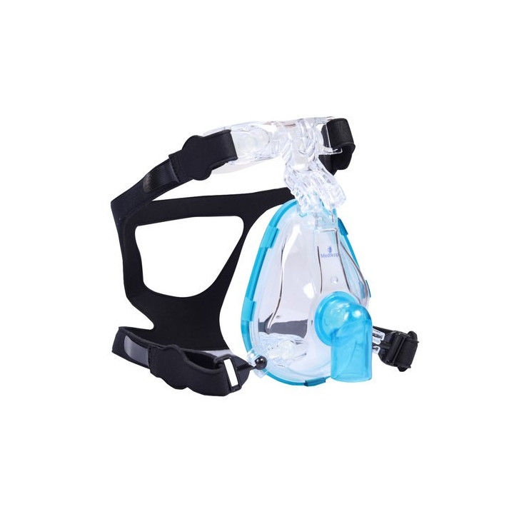 Full Face BiPAP Mask Vented for Non-Invasive Ventilation Therapy
