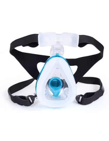 Bipap Full Face Mask Vented Back Side Bipap Full Face Mask Vented Back Side
