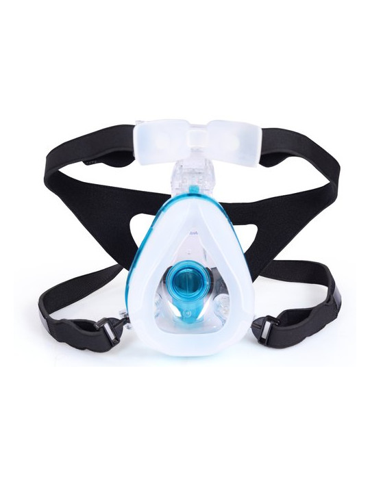 Bipap Full Face Mask Vented Back Side