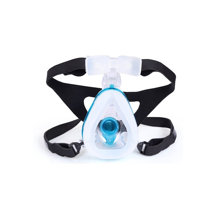 Full Face BiPAP Mask Vented for Non-Invasive Ventilation Therapy