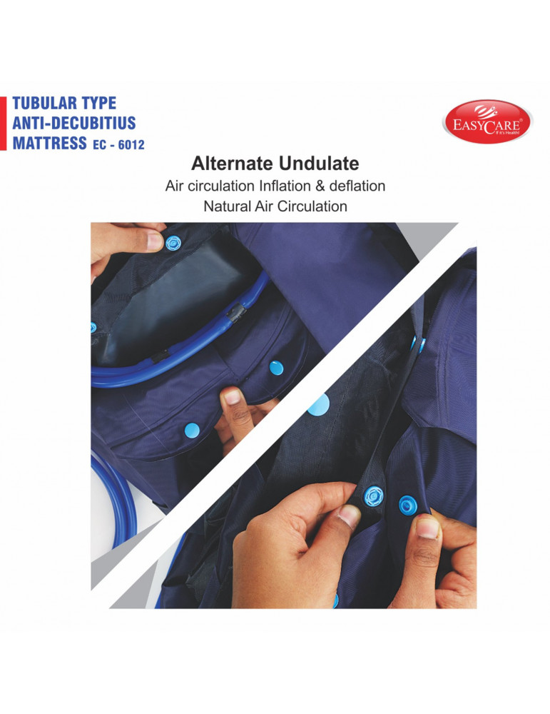 EASYCARE Tubular Type Anti Decubitus Air Mattress with Air Pump - EASYCARE  - India's Most Trusted Healthcare Brand