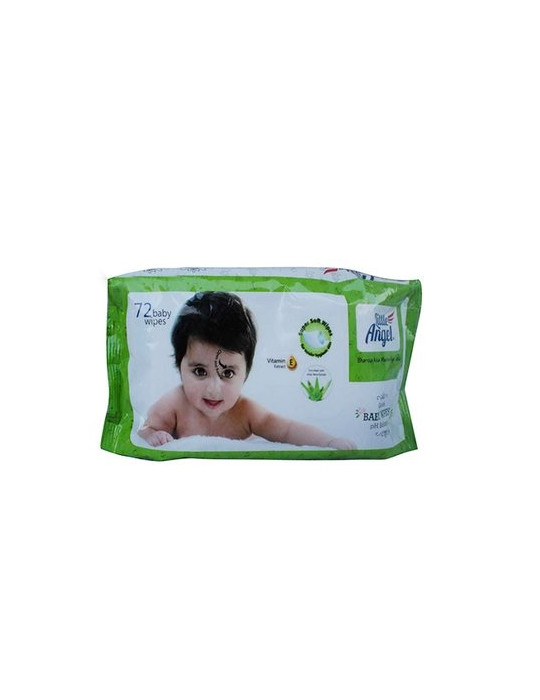 Baby Wet Wipes Little Angel 72pc Image