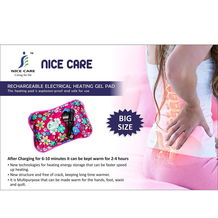 NICE CARE Electric Rechargeable Heating Pad-DESCRIPTION