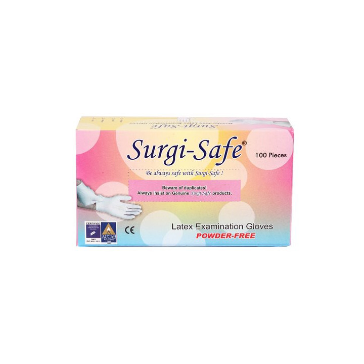 Surgi-Safe Nitrile Examination Gloves