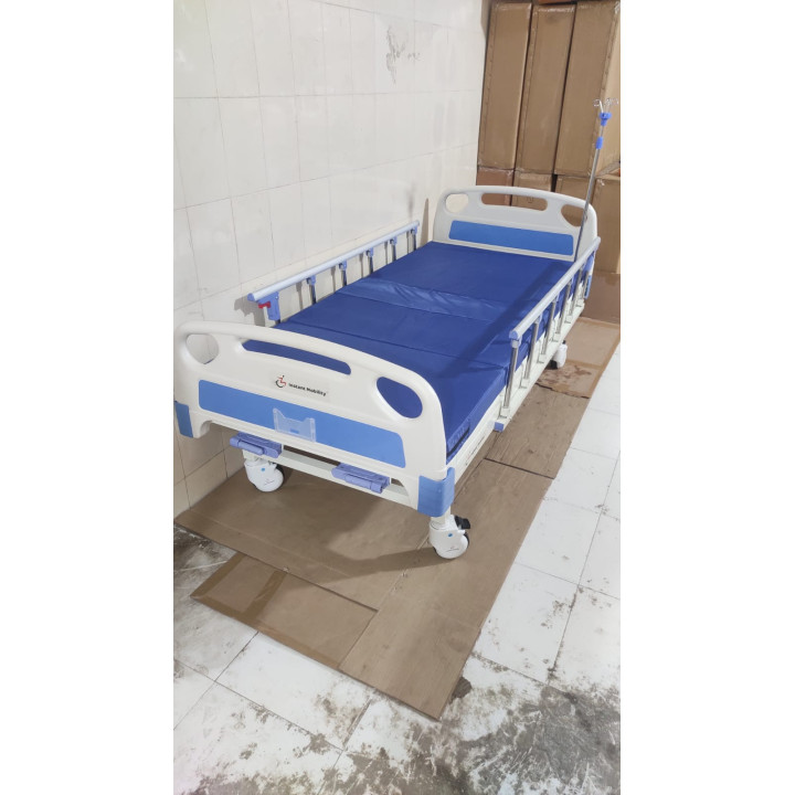 Hospital Bed Semi Fowler Single Function Zion Plus With Wheel INSTANT MOBILITY