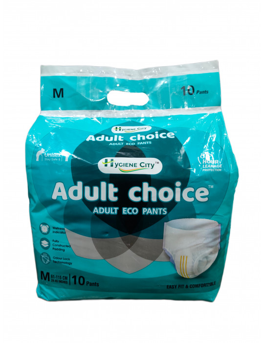 PROCARE Adult Diapers Medium 10N Disposable Set of 10 each Box Adult Diapers  - M - Buy 1 PROCARE Cotton Adult Diapers