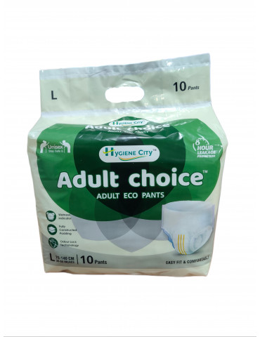 Adult Diaper Large -10pc Adult Choice