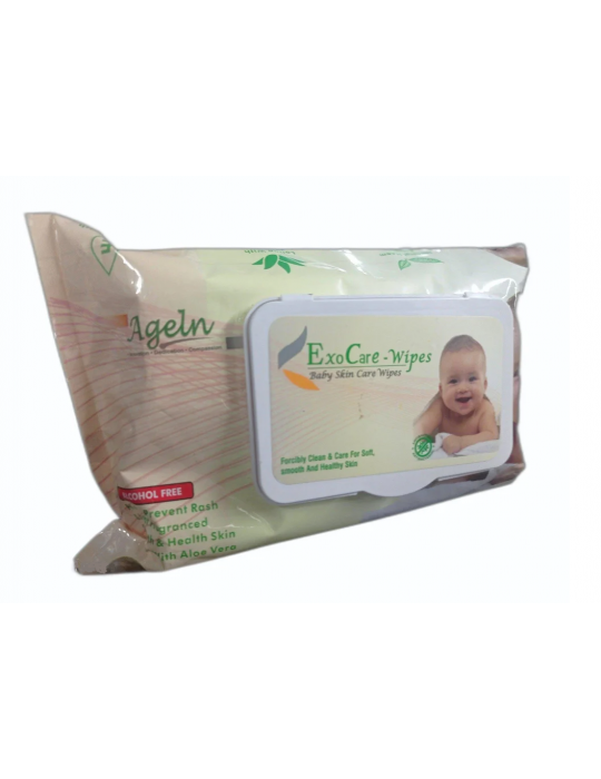 Baby Wet Wipes ExoCare 72pc