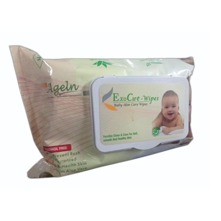 Baby Wet Wipes ExoCare 72pc