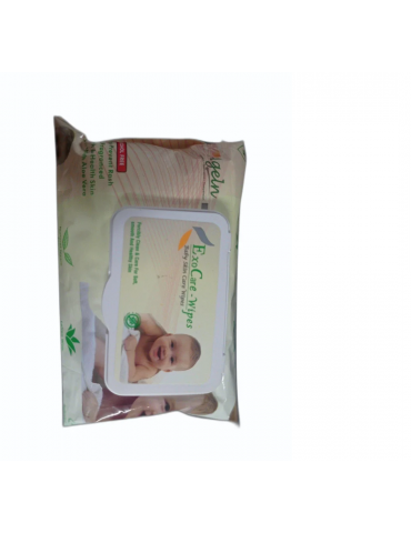 Baby Wet Wipes ExoCare 72pc