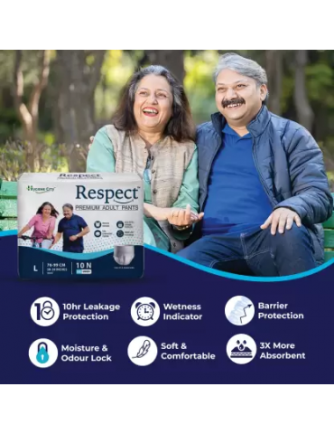 Adult Diaper Pull Up Respect Medium Premium Pants L-10pc_3
