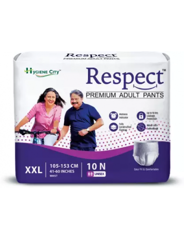 Adult Diaper Pull Up Respect XXL Premium Pants10pc