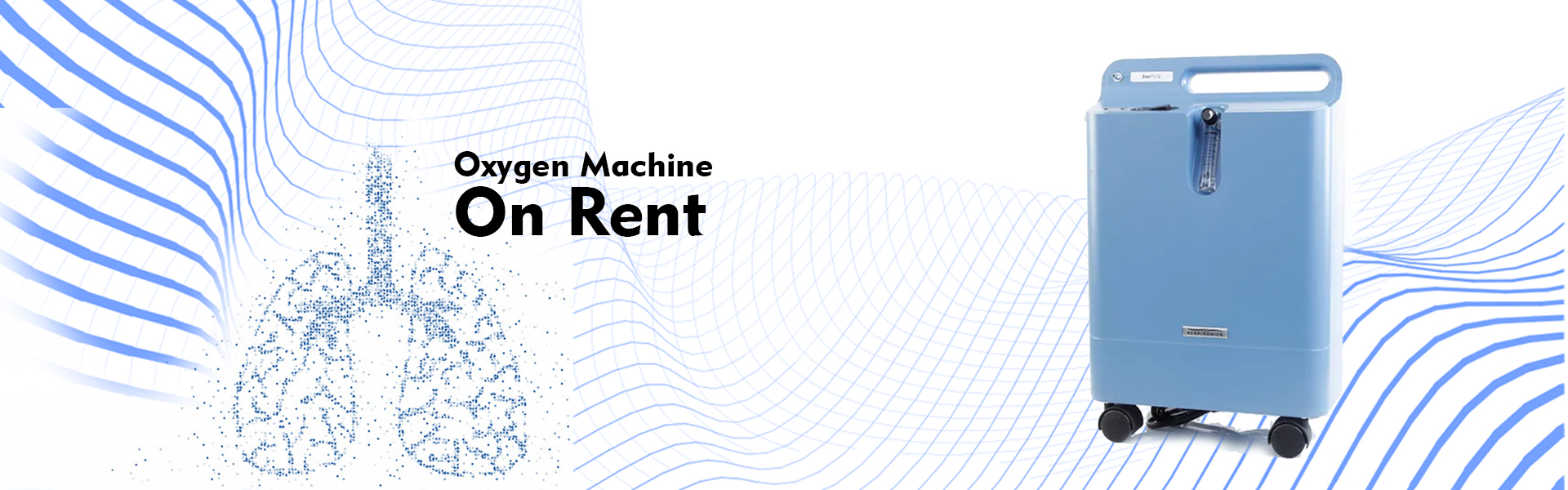 Portable Oxygen Machine on Rent at Home